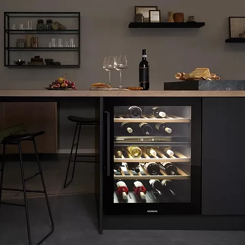 Kitchen designs with wine coolers