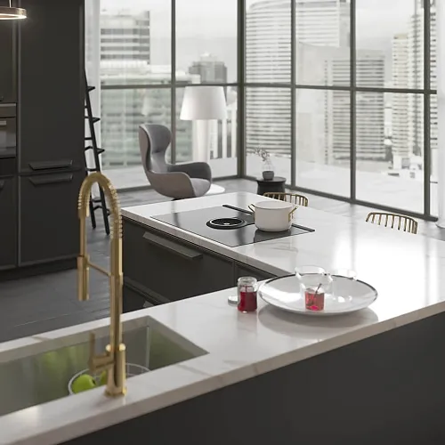 Open-plan kitchens: design, layout and tips for integrating them into your home