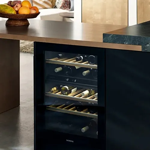 Kitchen designs with wine coolers